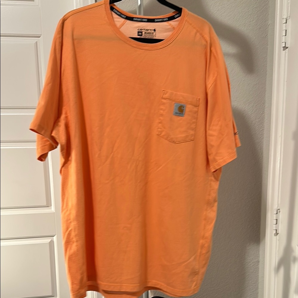 Carhartt Men's Orange T-Shirt